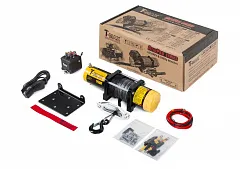 Лебедка электрическая T-Max ATW PRO 4500 синт. трос