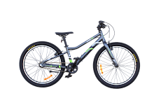 Велосипед RM TITAN 2.0 (24", 3 ск., рост 12), серый/зеленый