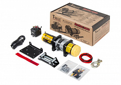 Лебедка электрическая T-Max ATW PRO 4500 ст. трос